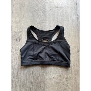 Forever21 Sports Bra Black Size Large